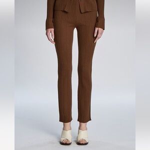LVIR slim rib-knit pants
